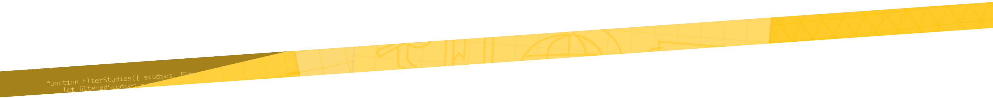 Yellow line decoration